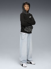 Puma Black Essentials Youth Boys Camo Hoodie - Image 3 of 5