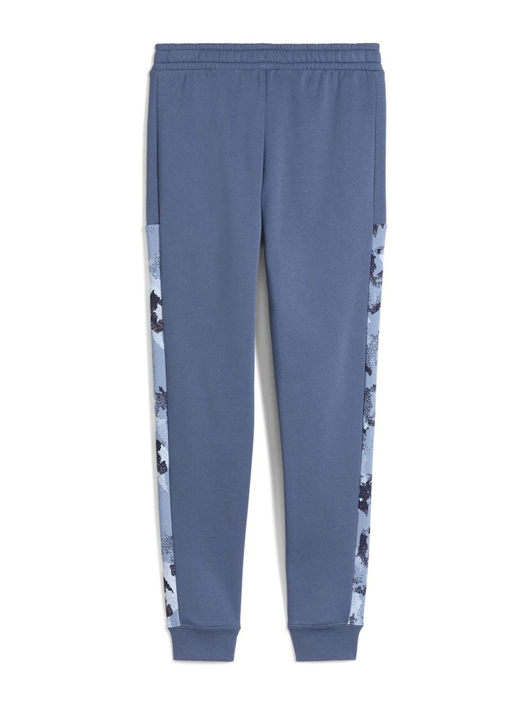 Puma Blue Essentials Youth Boys Camo Sweatpants - Image 5 of 5