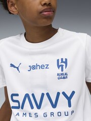 Puma White Al-Hilal SFC 25/26 Youth Boys Away Jersey - Image 2 of 4