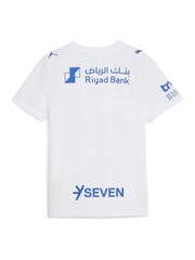 Puma White Al-Hilal SFC 25/26 Youth Boys Away Jersey - Image 4 of 4