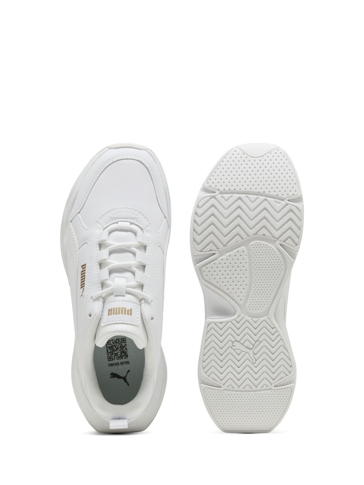 Puma White Cassia 2.0 Womens Sneakers - Image 6 of 6 Puma White Cassia 2.0 Womens Sneakers - Image 6 of 6