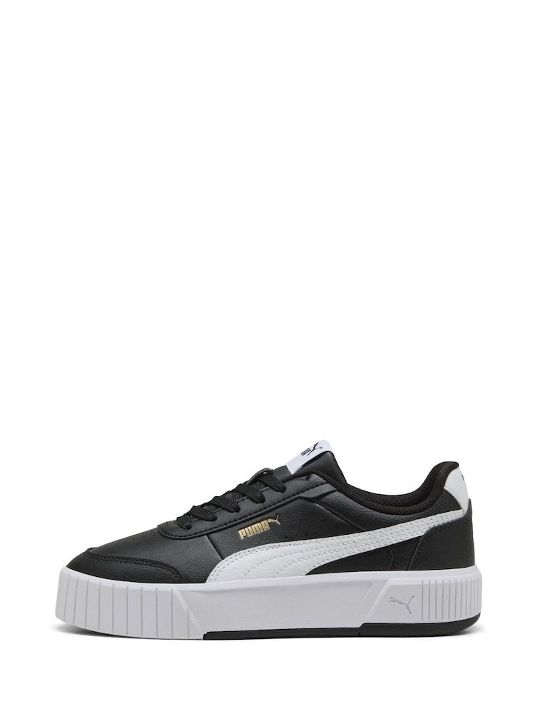 Puma Black Carina Mia Womens Sneakers - Image 2 of 6
