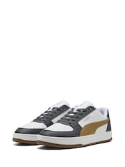 Puma White Caven 2.0 Sneakers - Image 3 of 6