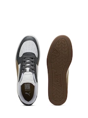 Puma White Caven 2.0 Sneakers - Image 5 of 6