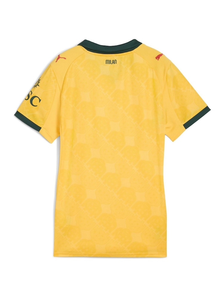 Puma Yellow AC Milan 25/26 Womens Third Jersey - Image 7 of 7