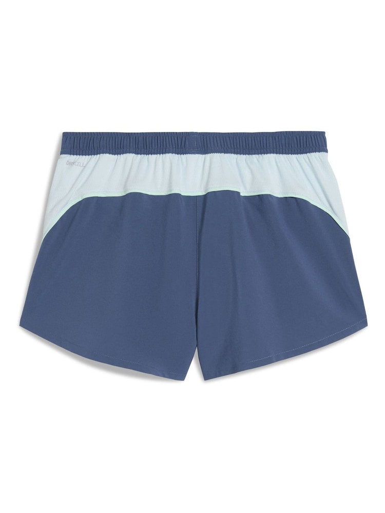 Puma Blue VELOCITY 3 Womens Running Shorts - Image 5 of 5