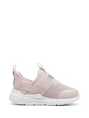 Puma Pink Soft Wired 2 Sliptech Girls Sneakers - Image 1 of 6