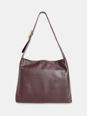 Whistles Red Mabel Buckle Detail Tote Bag - Image 1 of 4