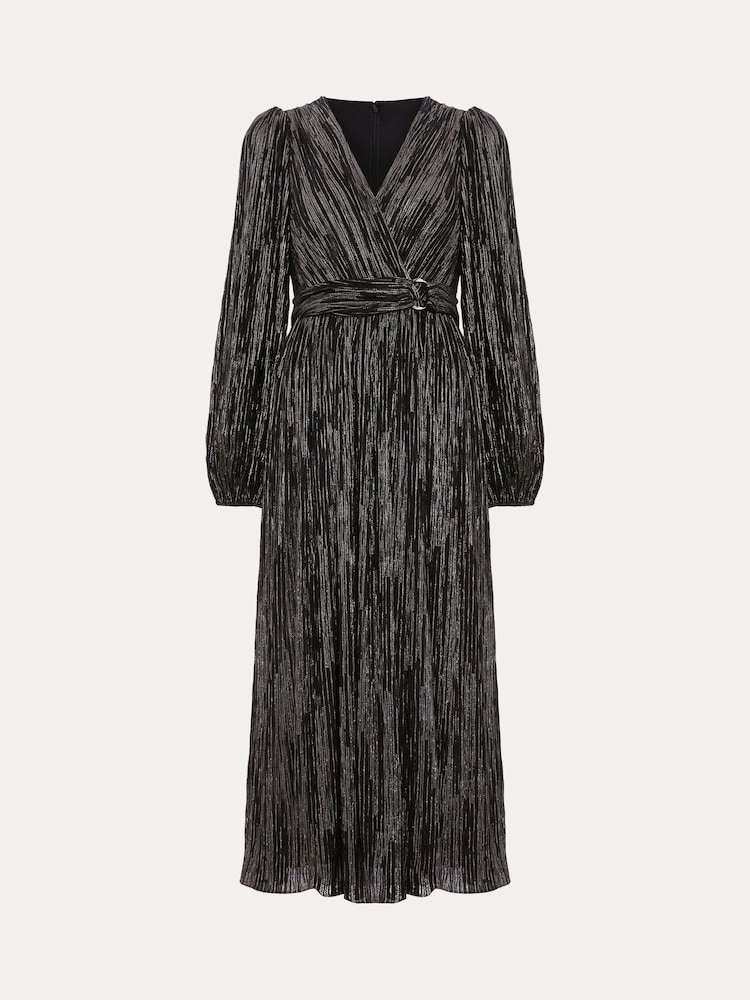 Phase Eight Black Emre Stripe Dress - Image 7 of 7 Phase Eight Black Emre Stripe Dress - Image 7 of 7