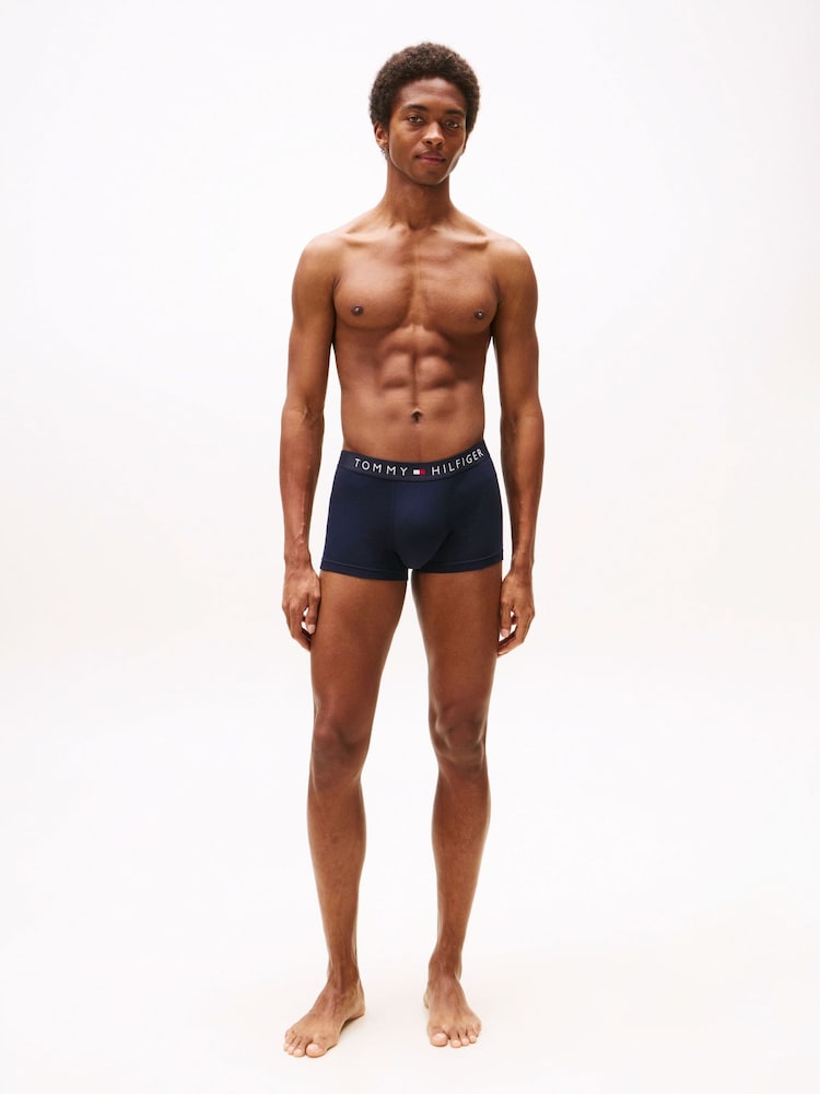 Tommy Hilfiger Blue 3 Pack Boxer Briefs - Image 1 of 5