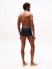 Tommy Hilfiger Blue 3 Pack Boxer Briefs - Image 2 of 5