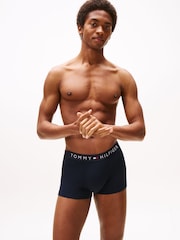 Tommy Hilfiger Blue 3 Pack Boxer Briefs - Image 3 of 5