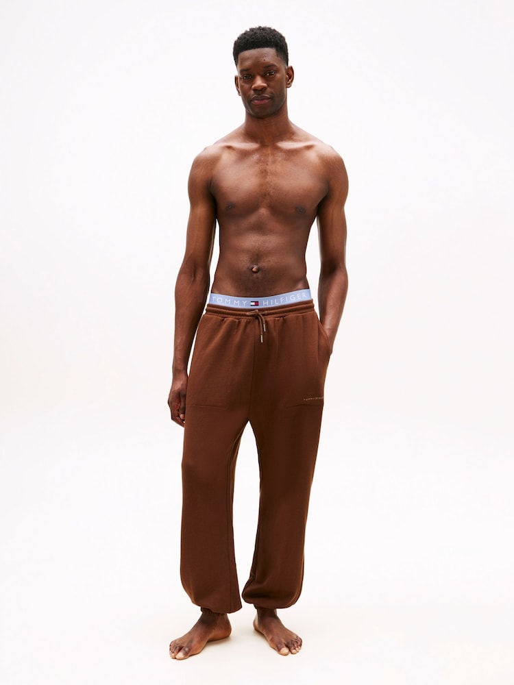 Tommy Hilfiger Brown Slim Joggers - Image 2 of 6
