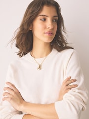 Gold Tone Interchangeable Charm Necklace - Image 2 of 5