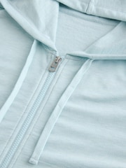 Light Blue Soft Touch Lightweight Hoodie - Image 8 of 8