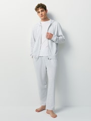 Hellgrau - Lightweight Soft Touch Open Joggers - Bild 4 von 7