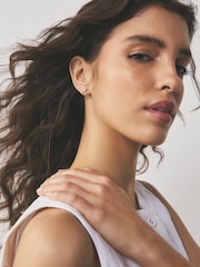 Sterling Argent - Sausage Dog Stud Earrings - Image 3 de 5