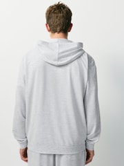Light Grey Soft Touch Lightweight Hoodie - Image 2 of 8