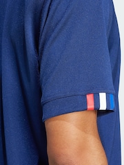 adidas Blue France Rugby Home Football Shirt - Image 4 of 5