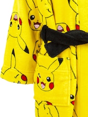 Vanilla Underground Yellow Pokemon Pikachu Bath Robe - Image 3 of 6