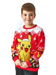 Vanilla Underground Red Pokemon Pikachu Christmas Jumper - Image 9 of 9