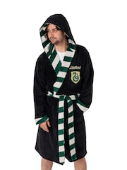 Vanilla Underground Harry Potter Slytherin Hooded Bath Robe - Bild 1 von 6
