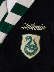 Vanilla Underground Harry Potter Slytherin Hooded Bath Robe - Bild 3 von 6