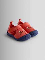 JoJo Maman Bébé Orange Crab Novelty Beach & Swim Shoes - Image 1 of 4