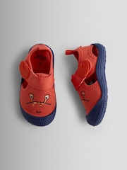 JoJo Maman Bébé Orange Crab Novelty Beach & Swim Shoes - Image 3 of 4