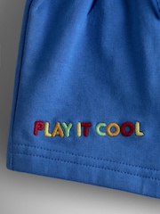 JoJo Maman Bébé Grey Top & Shorts Set - Image 7 of 7