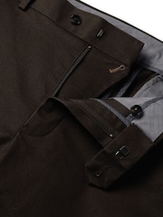 Charles Tyrwhitt Brown Chocolate Slim Fit Ultimate Non-Iron Chinos - Image 5 of 5