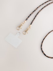 Leopard Print Across Body Phone Strap - Image 3 of 4