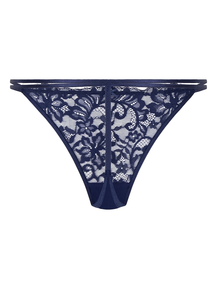 Hunkemoller Blue Isabella Thong - Image 5 of 5 Hunkemoller Blue Isabella Thong - Image 5 of 5