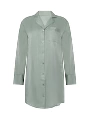 Hunkemoller Green Shirtdress Satin Ayla - Image 4 of 5