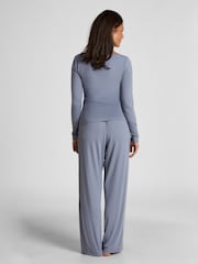 Hunkemoller Blue Pyjamas Set - Image 2 of 5