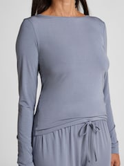 Hunkemoller Blue Pyjamas Set - Image 3 of 5