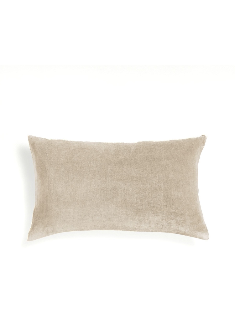 Christy Hazelnut Jaipur Velvet Filled Cushion - Image 2 of 3