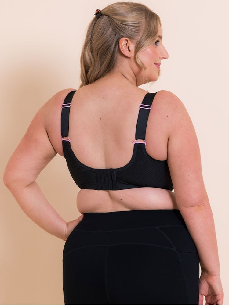 Curvy Kate Every Move Sports Black Bra - Image 2 of 8 Curvy Kate Every Move Sports Black Bra - Image 2 of 8