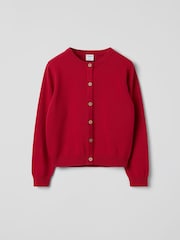 Polarn O. Pyret Red Cardigan - Image 3 of 5