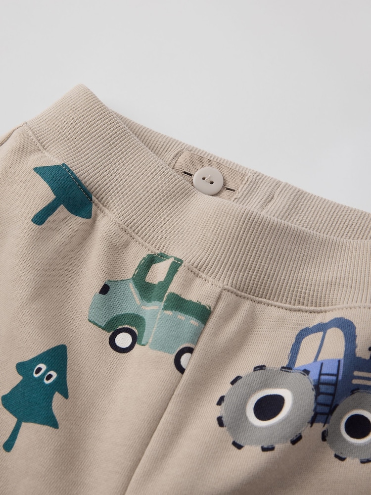 Polarn O. Pyret Cotton Tree Print Joggers - صورة 3 من 3 Polarn O. Pyret Cotton Tree Print Joggers - صورة 3 من 3