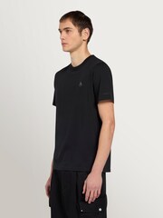 Moose Knuckles Black Crescent Short Sleeve Logo T-Shirt - Image 3 of 6