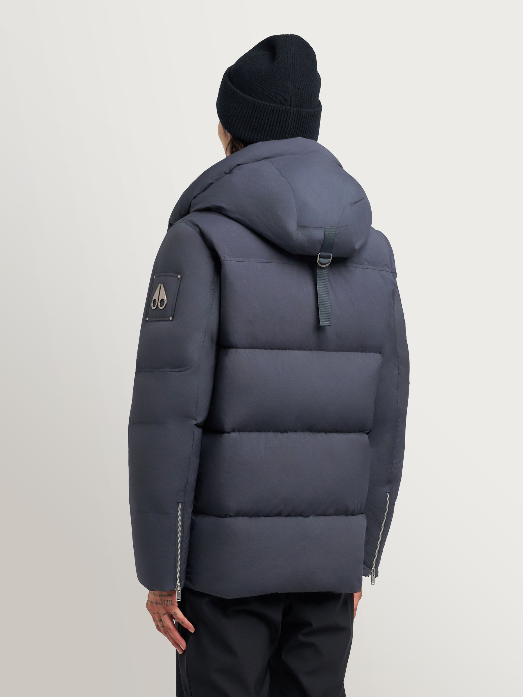 Buy Moose Knuckles Grey Everest 3Q Quilted Down Puffer Jacket from
