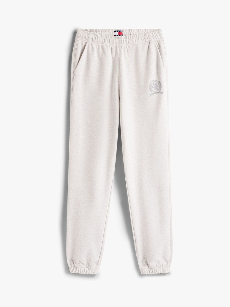 Tommy Jeans Grey Crest Joggers - Image 5 of 5 Tommy Jeans Grey Crest Joggers - Image 5 of 5