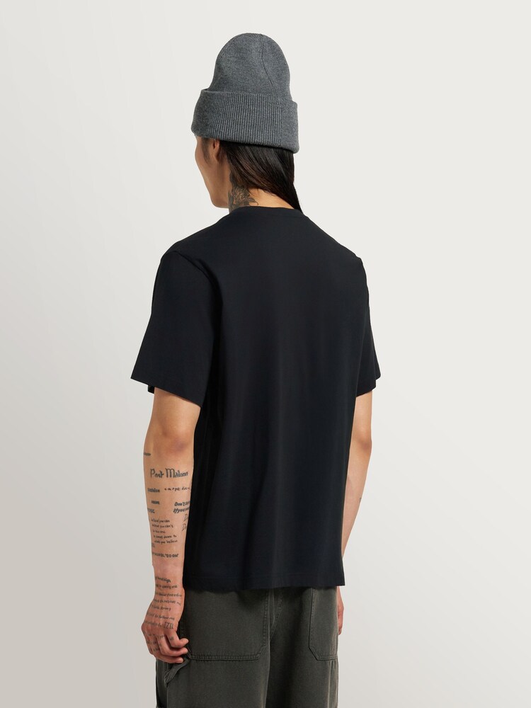 Moose Knuckles Black Finchley Short Sleeve Logo T-Shirt - Image 2 of 5