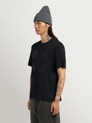 Moose Knuckles Black Finchley Short Sleeve Logo T-Shirt - Image 3 of 5