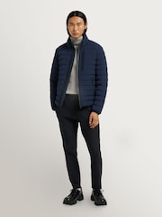 Moose Knuckles Blue Laki Lightweight Down Jacket - Image 1 of 6