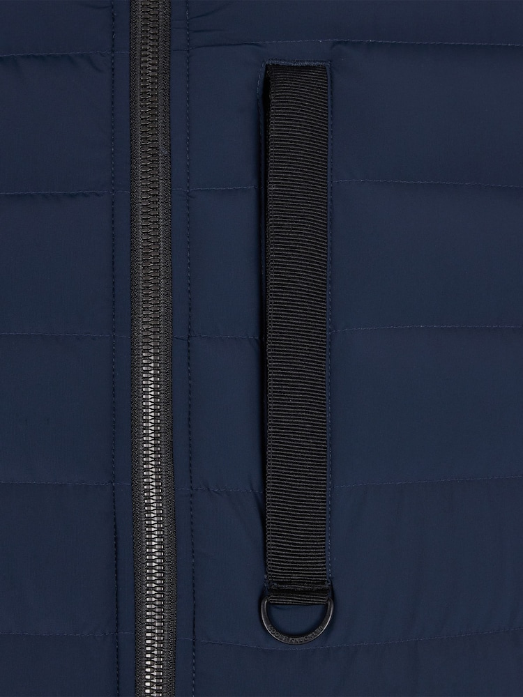 Moose Knuckles Blue Laki Lightweight Down Jacket - Image 6 of 6
