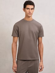 Reiss Light Brown Bradley T-Shirt - Image 3 of 6