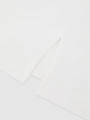 Reiss White Lara Cotton Ribbed-Neck Oversized T-Shirt - Image 7 of 7