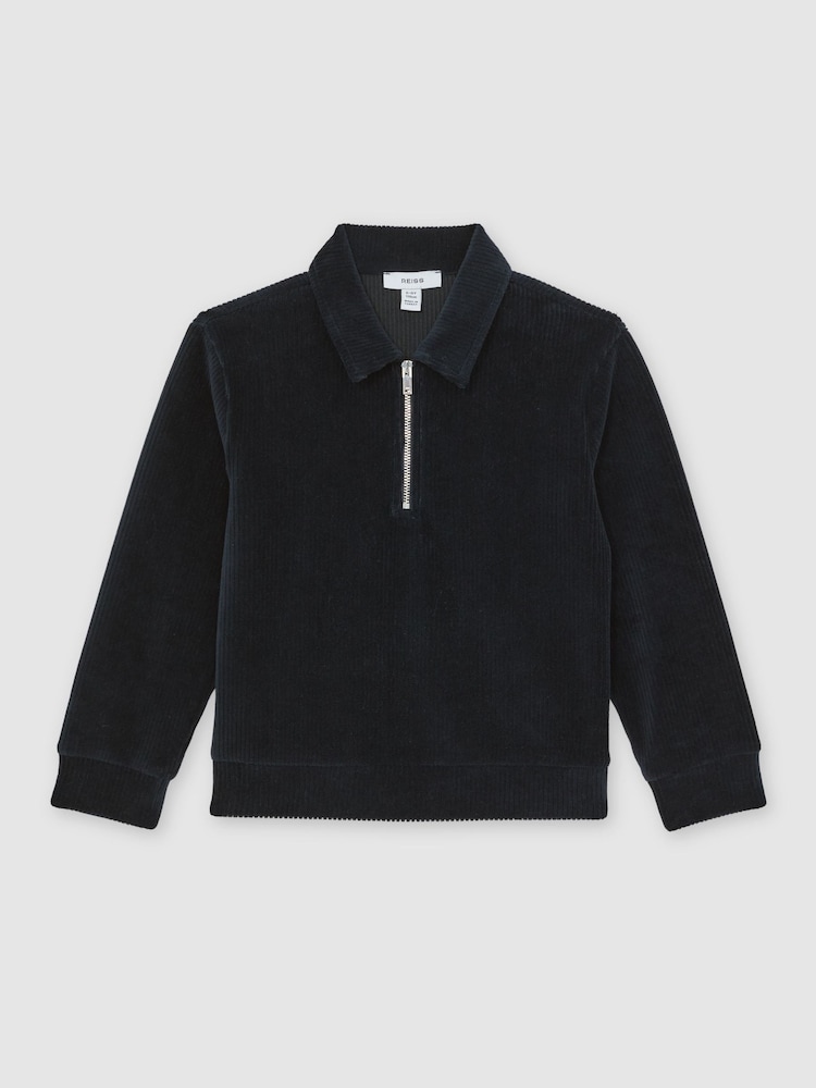 Reiss Navy Blue Bert Polo Shirt - Image 2 of 4 Reiss Navy Blue Bert Polo Shirt - Image 2 of 4